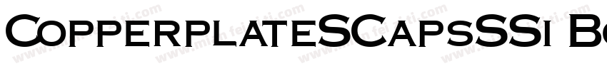 CopperplateSCapsSSi Bold字体转换